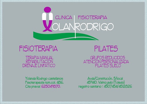 Negocio Clinica De Fisioterapia Yolanrodrigo, Valmojado